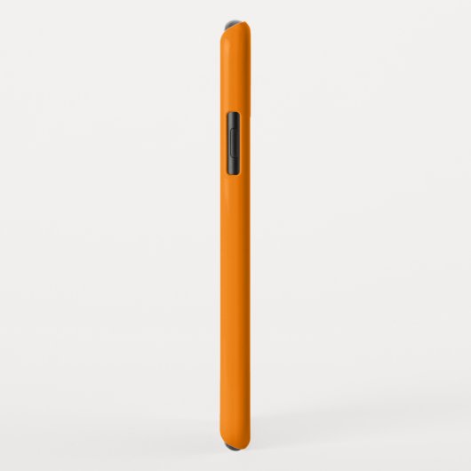 White en Oranje Bike Case-Mate iPhone Case (Achterkant/rechts)
