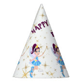 White Fairy Princess Verjaardagsfeestje Pet Feesthoedjes (Links)