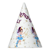 White Fairy Princess Verjaardagsfeestje Pet Feesthoedjes (Rechts)