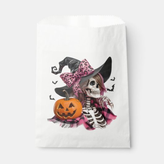 White Favor Bags Bedankzakje (Voorkant)