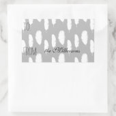 White Feathers Gift Label (Tas)
