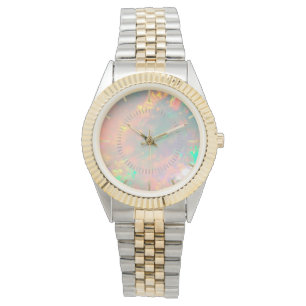 White Fire Opal Dial Horloge