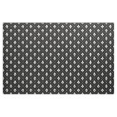 White Fleur De Lis Pattern Stof (Yard (91,4 cm))