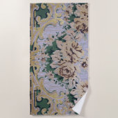 White Floral Strandlaken (Voorkant)