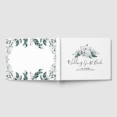 White Floral Wedding Gastenboek (Volledig)