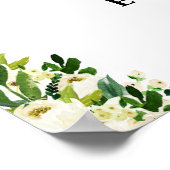 White Floral Wedding Poster (Hoek)