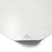 White Flower Design Foto Afdruk (Hoek)