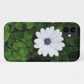 White Flower iPhone case (Achterkant (horizontaal))