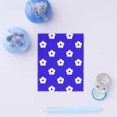 White Flower Pattern Flyer (Enkel)