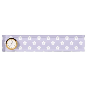 White Flower Pattern Naambordje