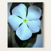White Flower Planner (Achterkant)