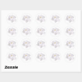 White Flower Sticker (Vel)