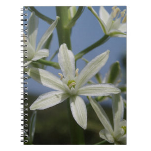 White Flowers Notitieboek