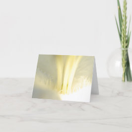 White Folded Hartelijk dank Bedankkaart