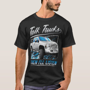 White Ford Truck cute workout lgbt shirt