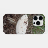 White Forest Mushroom Aesthetic Phone Case iPhone Hoesje (Achterkant horizontaal)