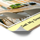 White Frame Photos Vision Board Poster (Hoek)