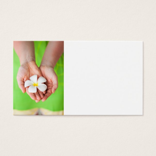 White Frangipani flowers (Devant)