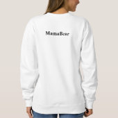 White Free Hugs Sweatshirt - pas de capot (Dos)