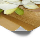 White Freesia Bouquet Poster (Hoek)