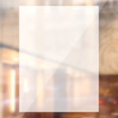 White Frosted Privacy Tint Semi Transparent Raamsticker (Vel 2)