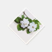 White Gardenia Flower Servet (Hoek)