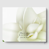 White Gardenia Wedding Gastenboek (Achterkant)