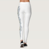 White Georgia State Flower Cherokee Roos Leggings (Achterkant)