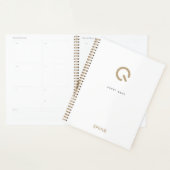 White Gepersonaliseerd epique Day Planner (Display)