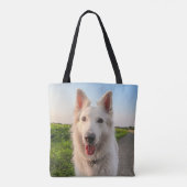 White German Shephard Dog Draagtas (Achterkant)