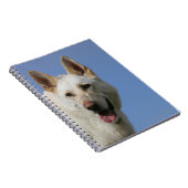 White German Shepherd Notitieboek (Rechterzijde)