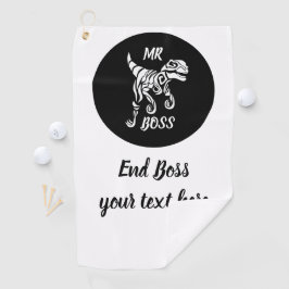 White Ghost Raptor Golfhanddoek