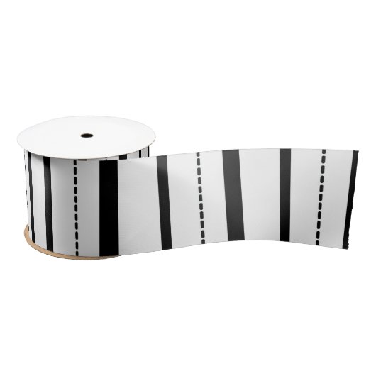 White Gingham Stripe Pattern Lint (Spoel)