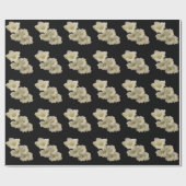 White Gladiola Cadeaupapier (Vlak)