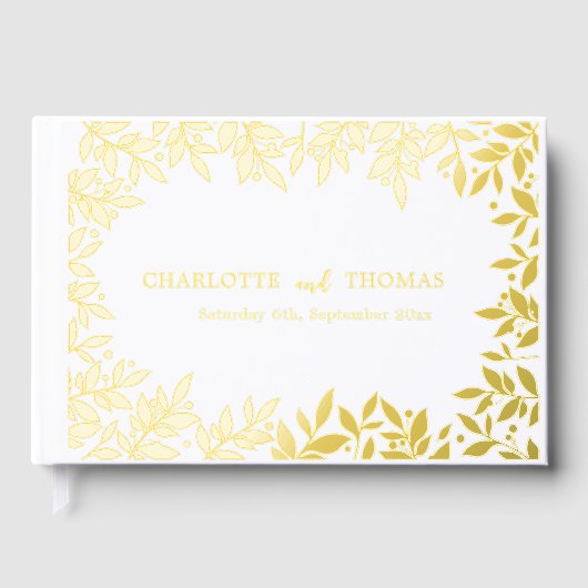 White gold botanical wedding  (Recto)