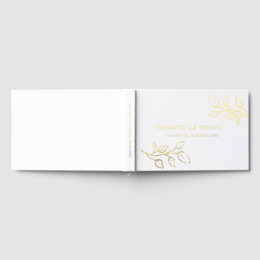 White gold botanical wedding  (Complet)