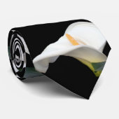 White Gold Callas Stropdas (Opgerold)