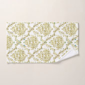 White Gold Damask-handdoekset Bad Handdoek (Handdoek)