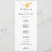 White Gold Floral Event Wedding Programme Offical1 (Dos)
