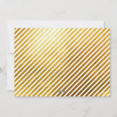 White Gold Script 5 Photo Collage Merry Kerstry Feestdagenkaart (Achterkant)