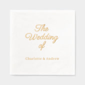 White gold script luxury Wedding (Recto)