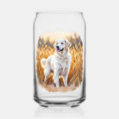 White Golden Retriever Dog (Verso)