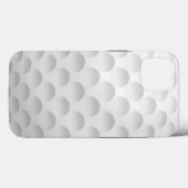 White Golf Ball Design Case-Mate iPhone Case (Achterkant (horizontaal))