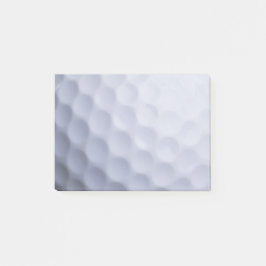 White Golf Ball Sports Sjabloon Post-it® Notes