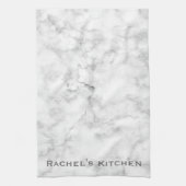 White Gray Marmer Granite Towels Kitchen Towel Theedoek (Verticaal)