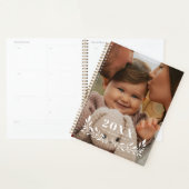 White Greenery Half Wreath Overlay Large Photo (Devant avec enveloppe)