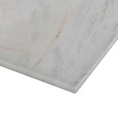 White Grey Marble Cutting Board Snijplank (Hoek)