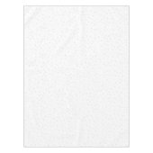 White Grey Star Kerstkerst Tafelkleed (Voorkant)