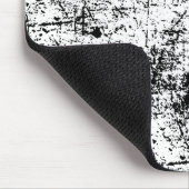 White Grunge Muismat (Hoek)