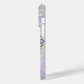 White Guardian Angel Art Custom iPhone Case (Achterkant / Links)